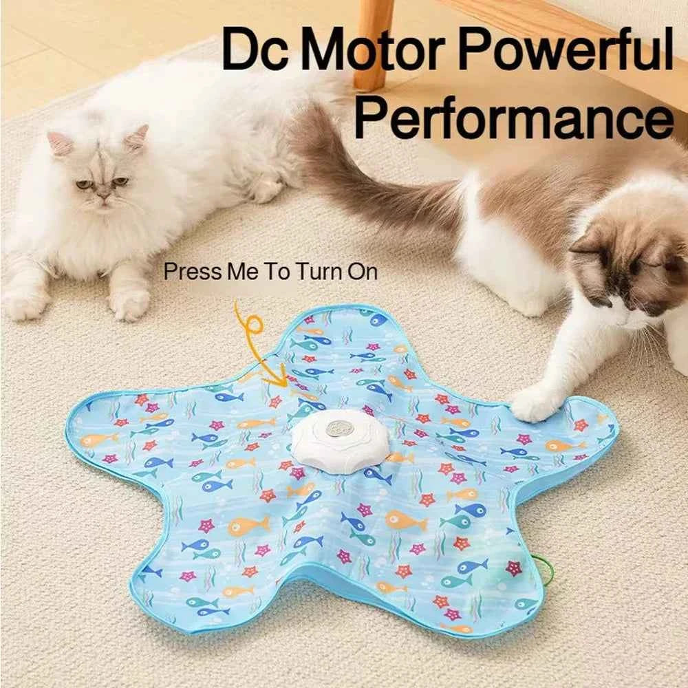 Hide and Seek Cat Toy Interactive Motion Mouse Teaser Play Toy