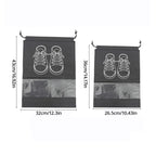 5PCS Waterproof Shoe Storage Bag Set Large Capacity Travel Organizer Pouch