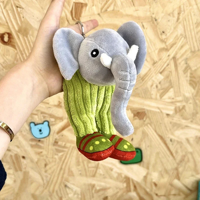 Brainrot Plush Toy Keychain Tung Sahur Cartoon Crocodilo Shimpanzini Decorative Doll Tralalero Tralala Figures Bananini Gift Toy