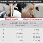 Adjustable Mesh Dog Muzzle