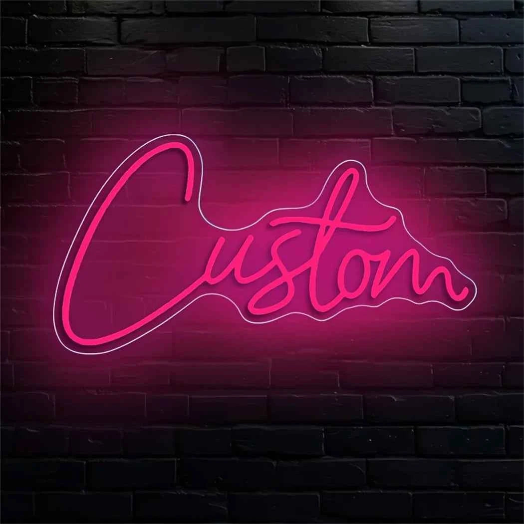 Custom Name Neon Sign Baby Birthday Party Gift Kid Room Home Wall Decor Led Name Sign Dorm Room Decor Personalized Gifts for Her