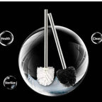 Japanese Minimalist Toilet Brush – Stainless Steel Handle