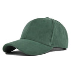 Fashion False Suede Baseball Caps For Men Women Autumn Winter Solid Retro Snapback Hip Hop Hat Unisex Street Adjustable Sun Caps