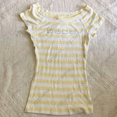 Vintage Sleeveless Tank Top Letters Summer Print Personality Crop top Sleeveless Slim Streetwear Punk Y2K Baby Tee Short Sleeve
