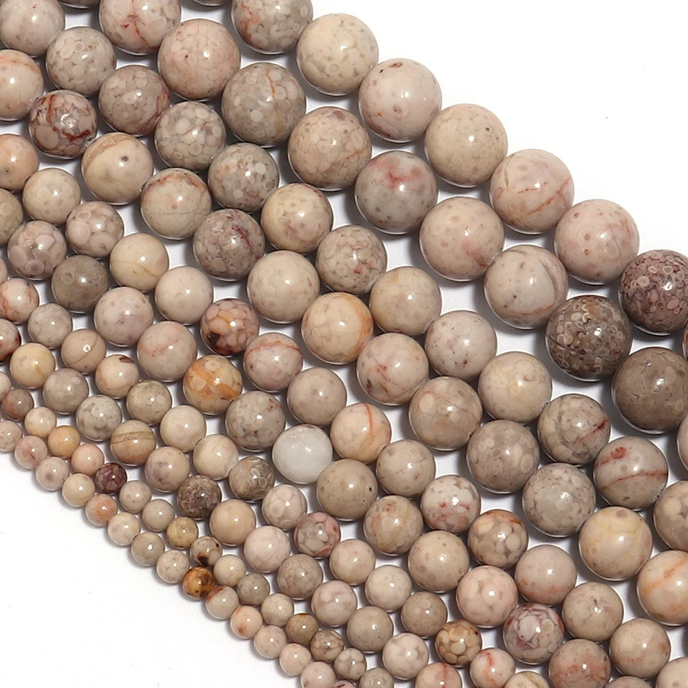 1String/Lot 4 6 8 10 12mm Natural Stone Round Tiger Eye Crystal Turquoises Spacer Beads For DIY Crafts Ornament Making Supplies