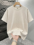 Men's Vintage Acid Washed Oversized T-Shirt – Unisex Streetwear Tee