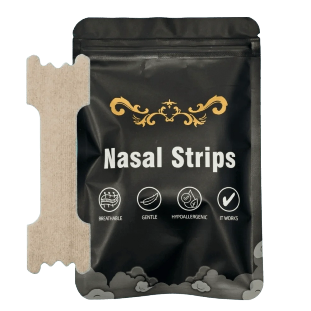 30Pcs Hypoallergenic Nose Strips Breathable Non-Invasive Breath Nasal Strips Nasal Congestion Anti-Snoring Sticker