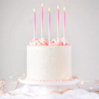 6/12/48pcs Birthday Candles Spiral Cake Candles  Long Thin Cake Candles For Wedding Party And Cake Decoration