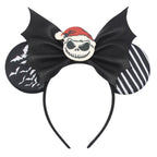 2026 Latest Fashion Ear Headband Sequin Bows For Girl Adult Kids Halloween Party Cosplay Hair Accessories Princess Hairband