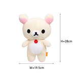 Anime Rilakkuma Cartoon Plush Doll Soft bear Toys Kawaii Room Decor Teddy Bear Plushies Cute Couple Bear Xmas Gifts For Girls