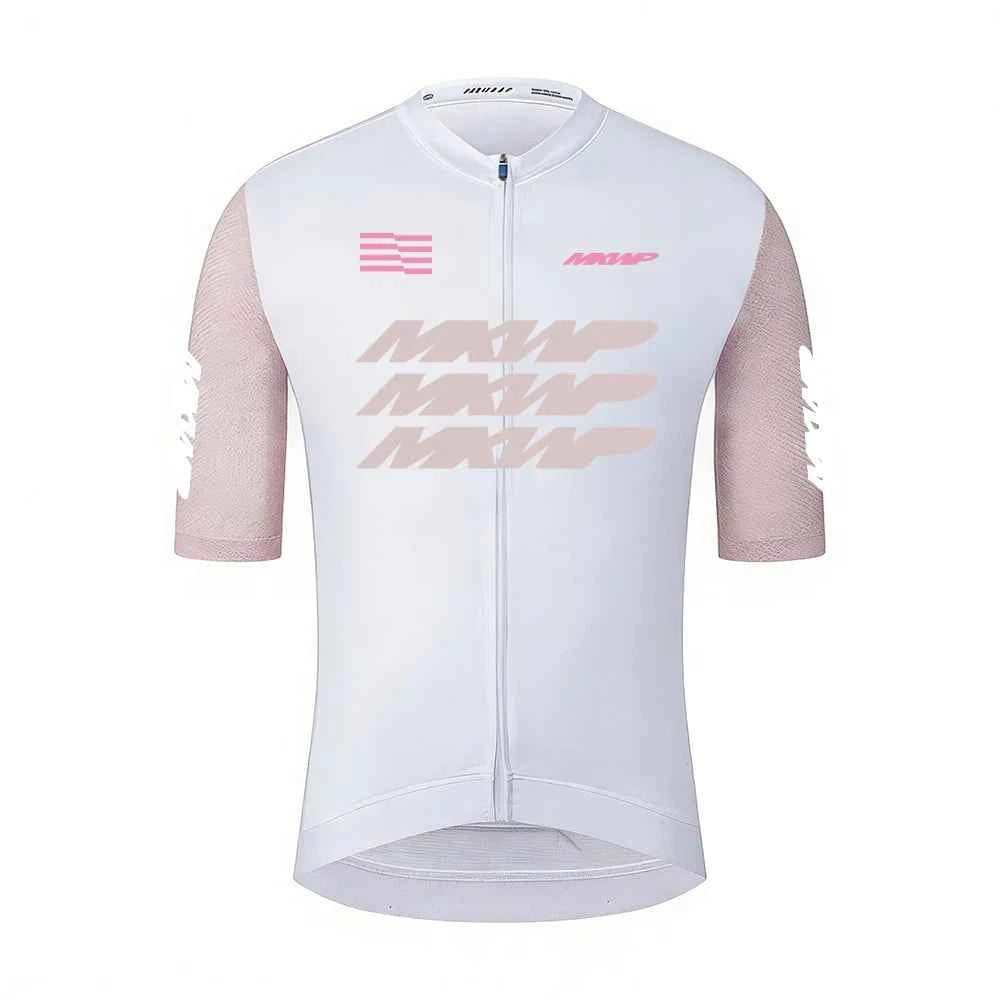 Summer Men's Short Sleeve Cycling Jersey Team Custom Logo Breathable Quick Dry Moisture Wicking Road Bike MTB Bicycle Shirt Outd