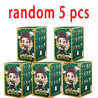 Demon Slayer Tanjiro Kamado Nezuko anime cartoon figure blind box creative personalized statue model ornament surprise gift box