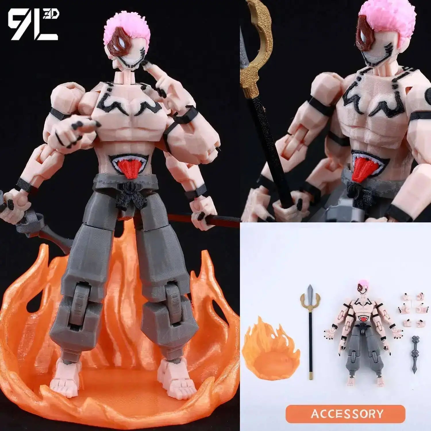 Jujutsu Kaisen Dummy13 Movable Action Figure – Gojo, Sukuna & Anime Model Toy