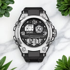 Trendy Men's Multifunctional Sports Student Electronic Watch Is the Best Choice for Gift Giving