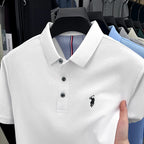 Men's 100% Cotton Polo Shirt – Short Sleeve Casual Golf & Business Shirt