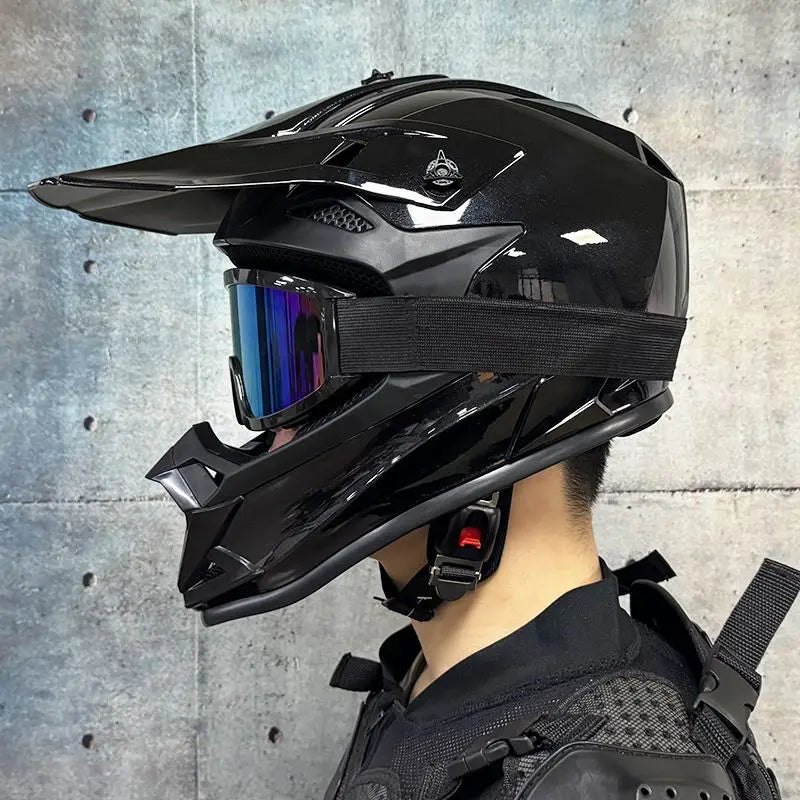 Motorcycle helmet motorcross off-road helmets ATV Dirtbike downhill racing helmet DOT capacete