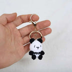 Mini Animal Crochet Keychain Cute Knitted Doll Keyring