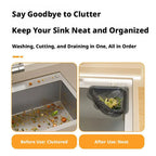 Magnetic Triangle Sink Strainer Basket – Kitchen Food Waste Filter
