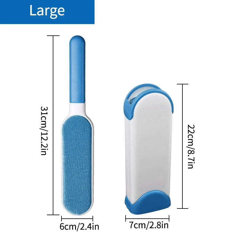 Magic Clothes Lint Remover Reusable Pet Cat Hair Fur Roller Brush Reusable Static Dusting Cleaning Brushes Manual Cleaner Tool - WTN Essentials 