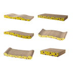 Cat Scratching Board Bed Cat Scratchers Cardboard Cat Scratch Pad Nest for Sleeping Playing Grinding Small Medium Large Cats - WTN Essentials 