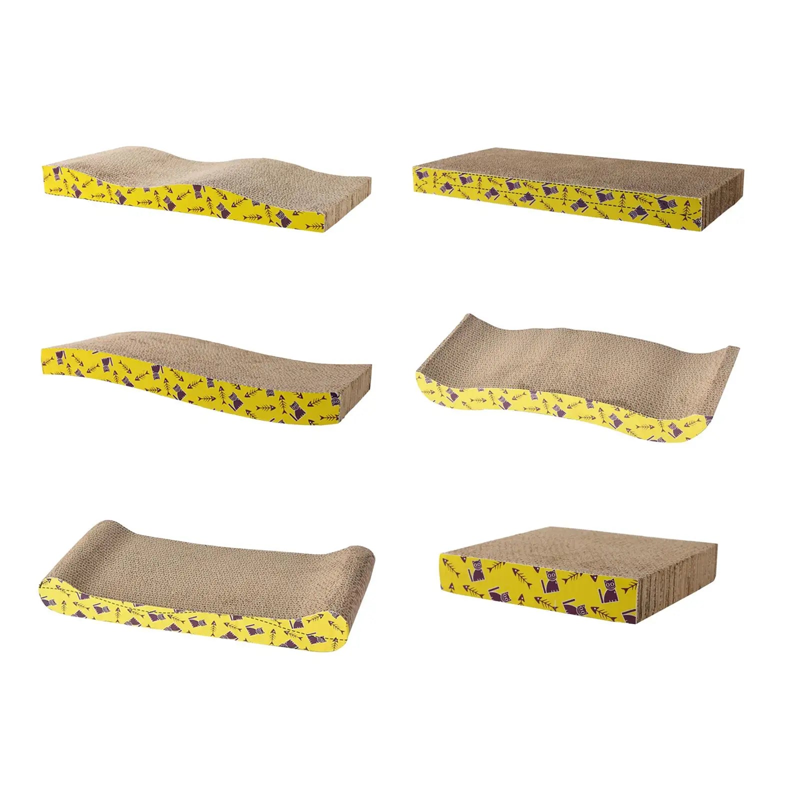 Cat Scratching Board Bed Cat Scratchers Cardboard Cat Scratch Pad Nest for Sleeping Playing Grinding Small Medium Large Cats - WTN Essentials 