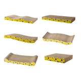 Cat Scratching Board Bed Cat Scratchers Cardboard Cat Scratch Pad Nest for Sleeping Playing Grinding Small Medium Large Cats - WTN Essentials 