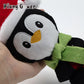 Christmas Elf Penguin Squeaky Dog Toy – Cute Plush Pet Toy