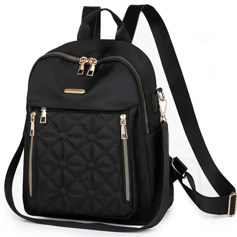 Unisex square bag Men's and women's backpack Travel backpack Casual backpack Women's Fashion backpack