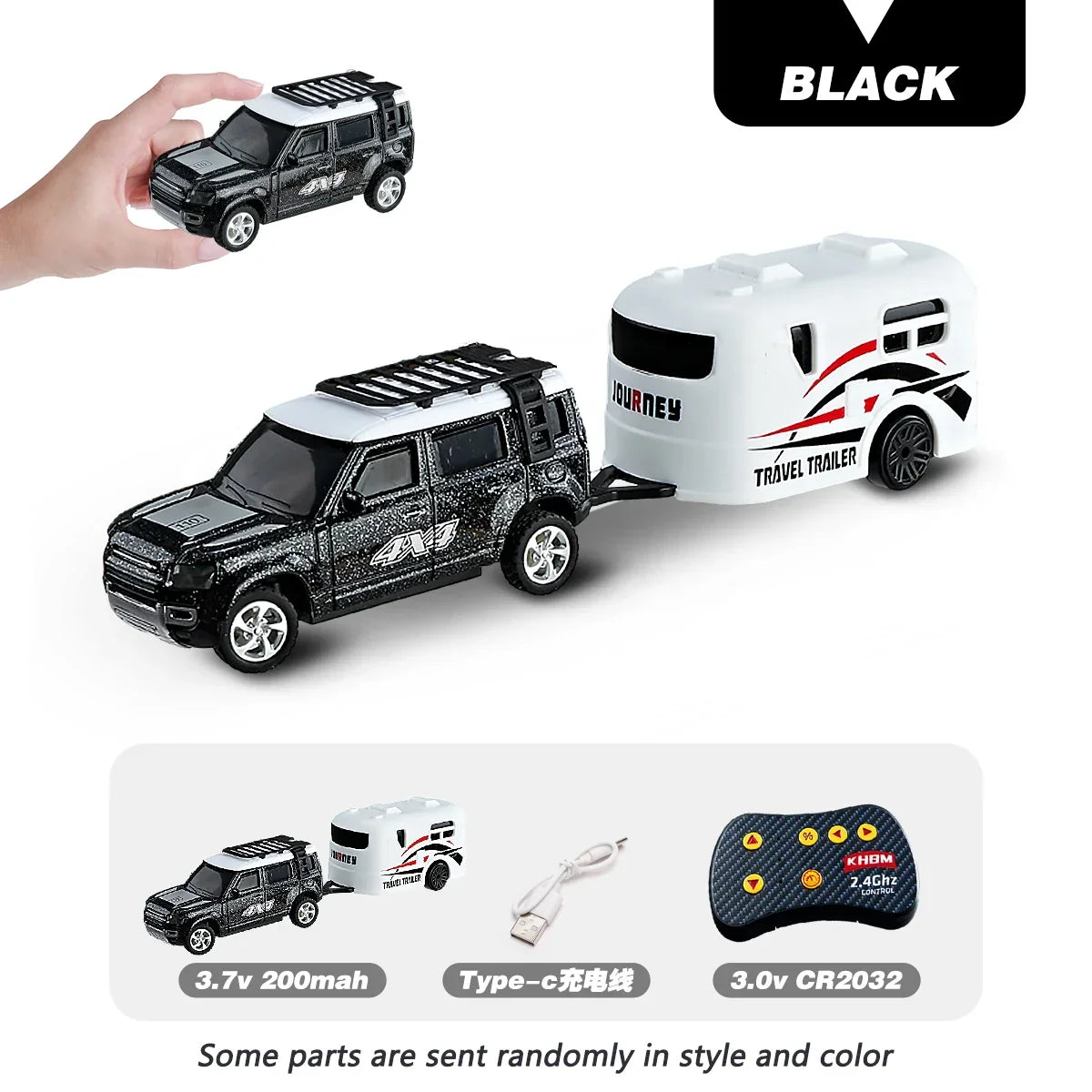 New RC Car MINI Alloy 1/64 Remote Control Car Convenient to Carry 60 Minutes of Work Time Children's Gifts Electronic Toys