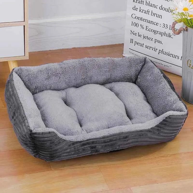 Color Square Winter Warm Pet Bed – Dog & Cat House