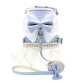 Cute Bowknot Cat Harness Dress with Leash