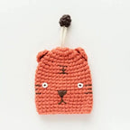 Cute Crochet Cactus Keychain Decorative Bag Charm