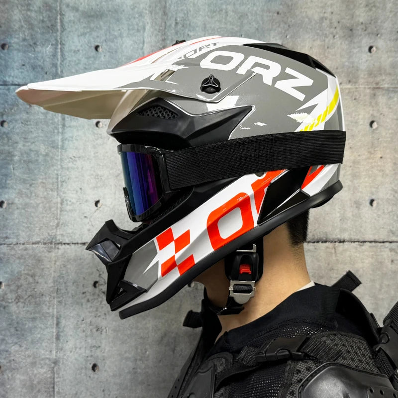 Motorcycle helmet motorcross off-road helmets ATV Dirtbike downhill racing helmet DOT capacete