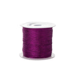Metallic Beading Thread Cord – Rose Gold & Silver for DIY Jewelry