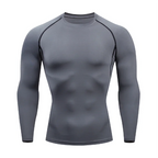 Compression Running Top Men Long Sleeve Shirt For Male Gym Clothing Quick Dry Sportswear Fitness Tee Training Workout Muscle Top