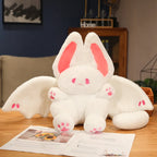 15cm/25cm/35cm Kawaii Bat Rabbit Plush Toys Cute Bat Plush Pendant Keychain Backpack Decor Doll Girthday Christmas Gift For Kids