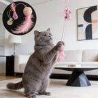 New Type Of Electric Cat Toy with 2 Ropes Smart Hanging Door Auto Swing Feather Toy A Self-entertainment And Cat-teasing Wonder