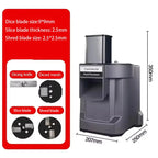 Commercial Vegetable Cutting Machine Automatic Vegetable Carrot Potato Chopper Slice Shred And Diced Quickly Cut Vegetables