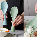 Serve Rice Effortlessly with the Non-Stick Standing Rice Spoon