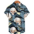 Men's Designer Hawaii Shirts Short Sleeve Collar Top Fashion Streetwear 3d Printed XS-5XL Hiphop Casual Vintage Clothing
