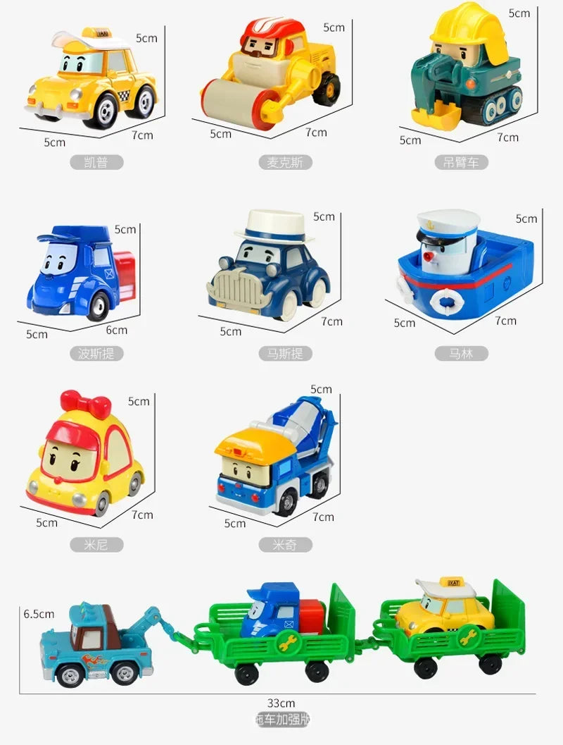 Robocar Robot Toy – Transforming Action Figure Car