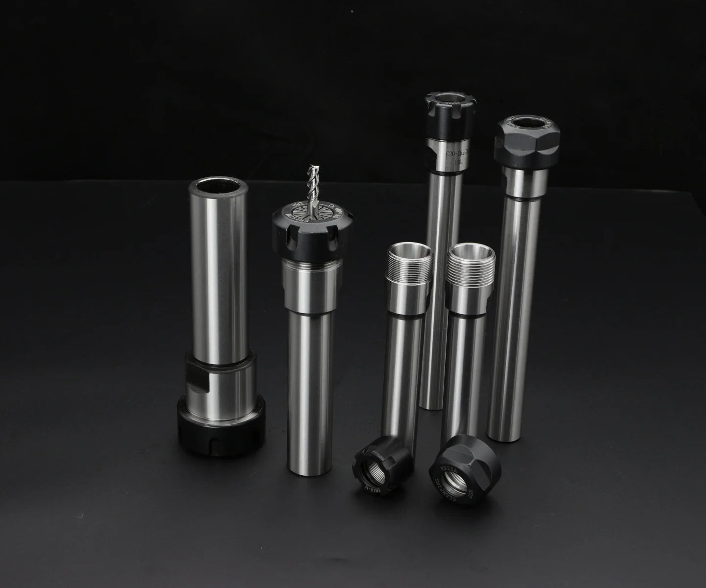 ER Extension Rod C6 C8 C10 C12 C16 C20 C25 C32 ER8 ER11 ER16 ER20 ER25 Extension Rod Tool Holder Bracket Tool Collet 100 150 200
