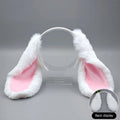 1PC Cute Bunny Ears Headband Plush Rabbit Hair Hoop Headwear Cosplay Costume Hair Accessories For Adults Party