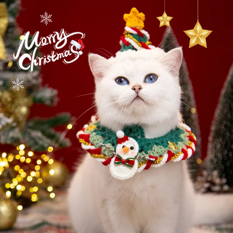 Lion Mane Cat Costume – Funny Pet Wig Hat for Halloween & Parties