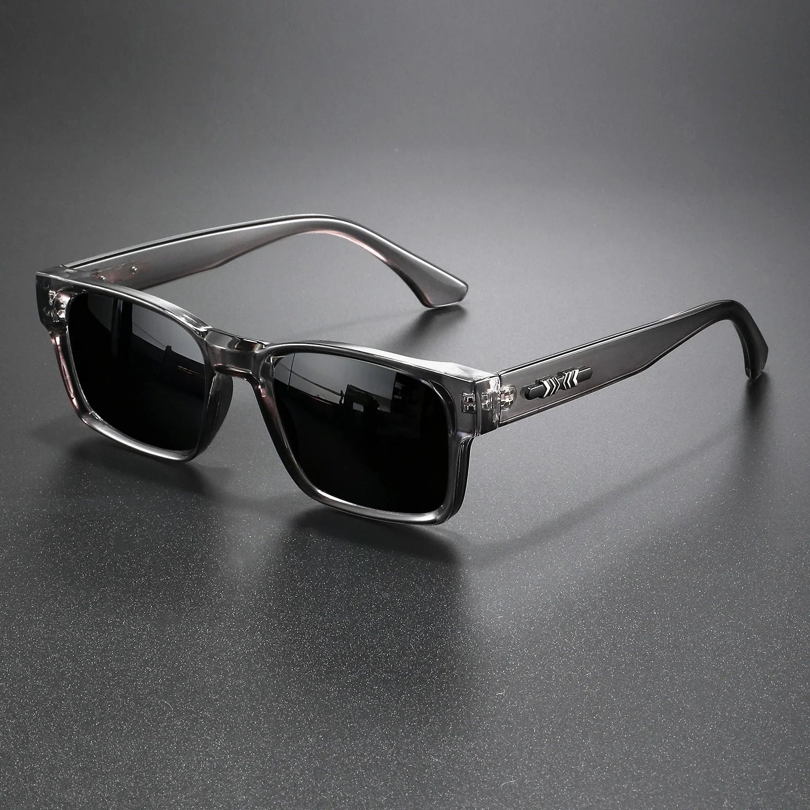 Retro Punk Square UV400 Sunglasses for Women & Men