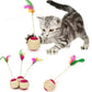 1Pc Cat Toy Sisal Scratching Ball Training Interactive Toy for Kitten Pet Cat Supplies Feather Toy Cat Toys Interactive - WTN Essentials 