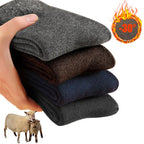 2026 New Winter Super Thicker Warm Socks Wool Male Men Women Socks Solid Socks Merino Wool Socks Against Cold Snow Terry Socks