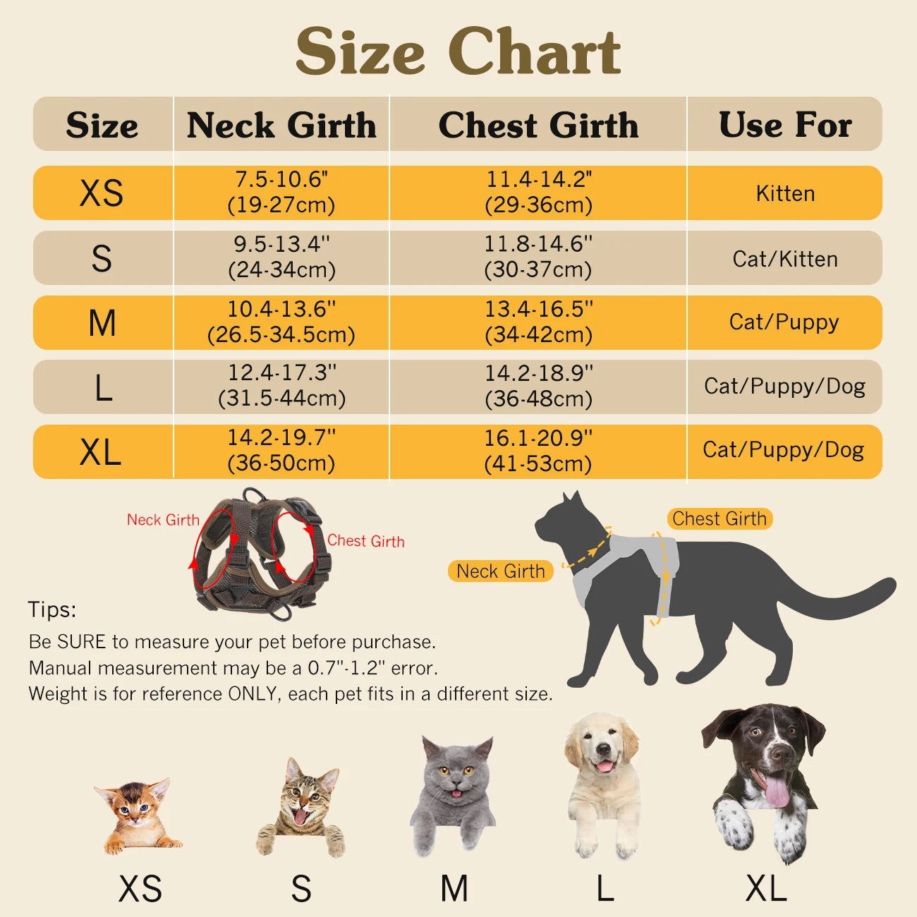 Cat Harness and Leash Set for Safe Adventures