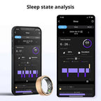 [2024] COLMI R03 Smart Ring Men Women, Battery Life 39 Days, Health Monitor, IP68 & 5ATM Waterproof, Multi-sport Mode