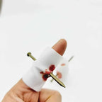 Halloween Fake Nails Prank Toys with Fingers, Children's Novel Magic Friends, Halloween Horror Prank Toys Prank